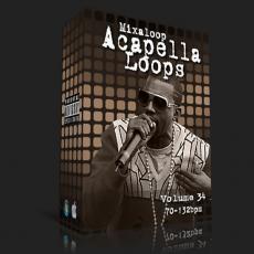 国外干声说唱/Rap Acapella Loop Pack 34 (70-132bpm)