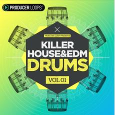 【EDM风格采样音色】Producer Loops Killer House and EDM Drums Vol 1 MULTiFORMAT