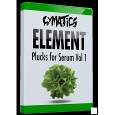 【 Serum合成器预设音色】Cymatics Element Plucks for Serum Vol.1 FXP