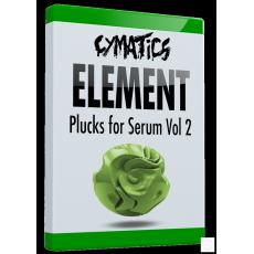 【 Serum合成器预设音色】Cymatics Element Plucks for Serum Vol.2 FXP