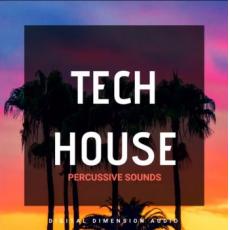 【Tech House风格采样音色】Digital Dimension Audio Tech House Percussive Sample Pack WAV
