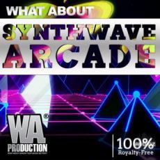 【Funk&Nu Disco风格采样+预制音色+工程模板】W.A.Production Synthwave Arcade WAV MIDI FXP ALP-SYNTHiC4TE